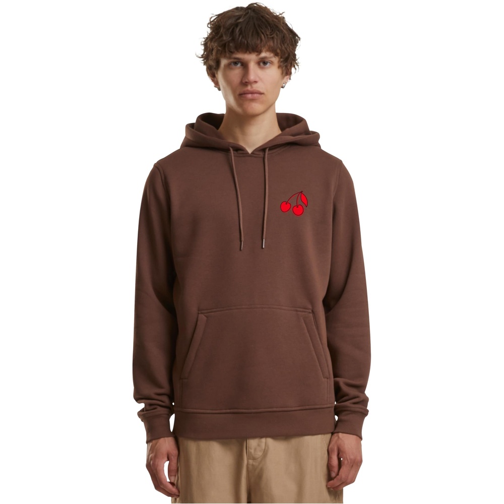 Mister Tee - Bold Cherries Hoodie - Brown